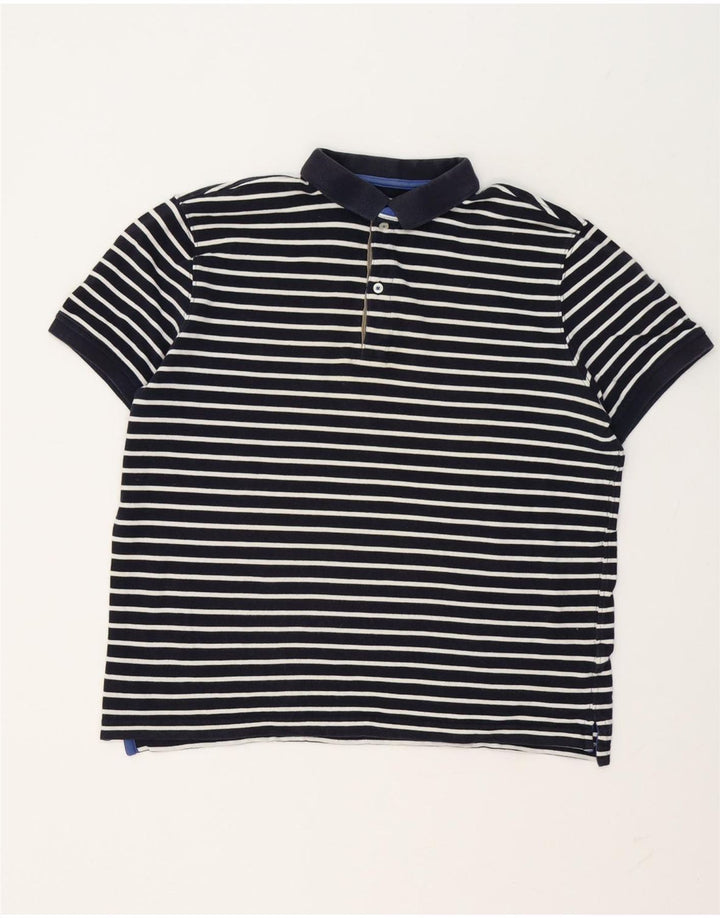 Massimo Dutti muška polo majica velika tamnoplava na pruge