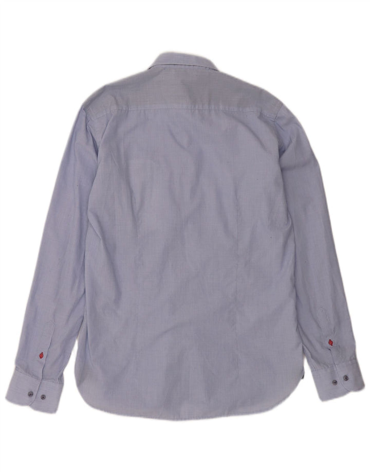 Alessandra Lamura muška košulja veliki plavi poliester