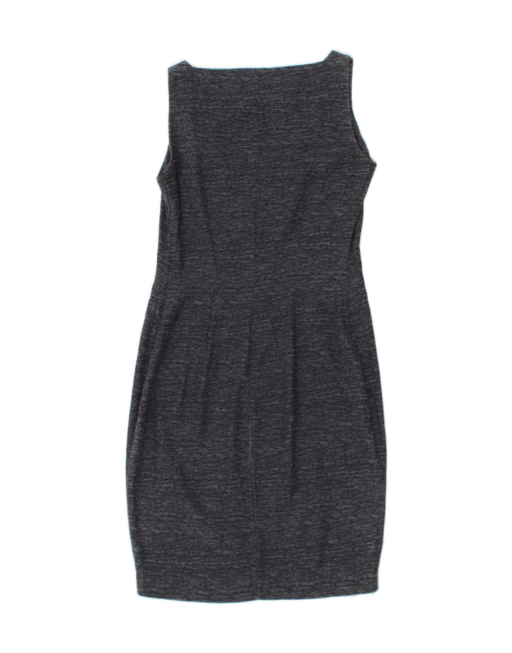 GIEFFEFFE Womens Bodycon Dress IT 46 Large Grey Flecked Cotton Vintage Gieffeffe and Second-Hand Gieffeffe from Messina Hembry 