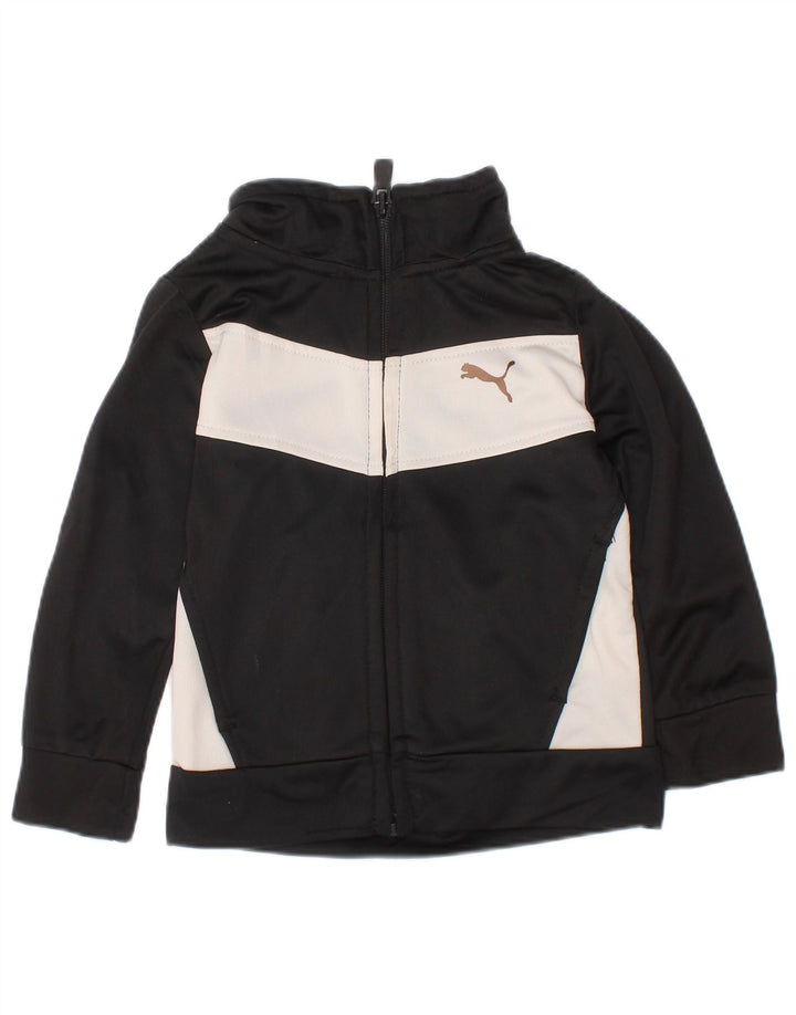 Puma Baby Boys Gornja jakna trenirke 9-12 mjeseci crna poliesterska boja