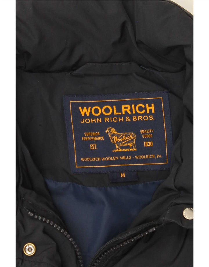 Woolrich ženska podstavljena jakna UK 12 Srednje tamnoplava
