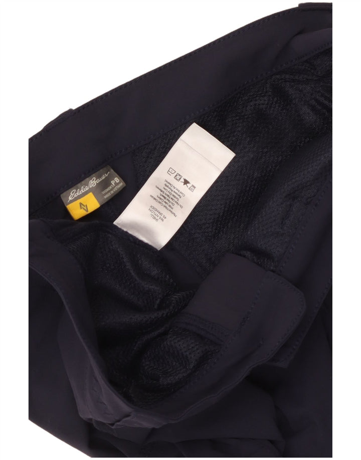 Eddie Bauer ženske ravne kargo hlače US 8 srednje W32 L28 tamnoplave