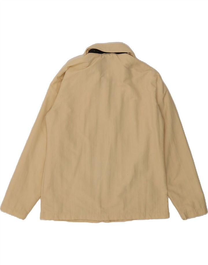 CHAMPION Mens Tracksuit Top Jacket Large Beige Polyester Vintage Champion and Second-Hand Champion from Messina Hembry 