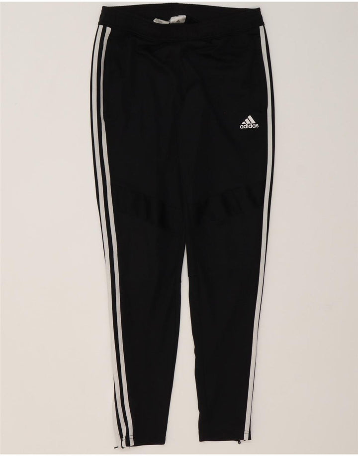 Adidas muške trenirke male crne poliesterske hlače