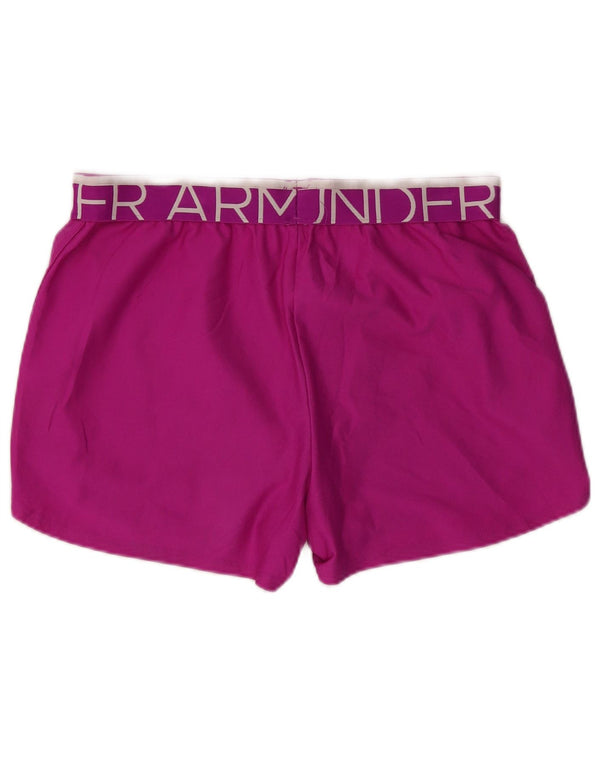 Under Armour ženske kratke sportske hlače Heat Gear Graphic UK 10 male ružičaste
