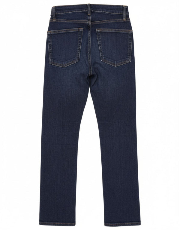 Zara ženske ravne traperice EU 34 2XS W24 L25 tamnoplavi pamuk