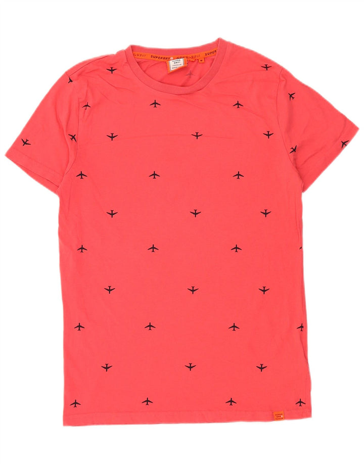 SUPERDRY muška majica kratkih rukava srednje srednje crvene boje