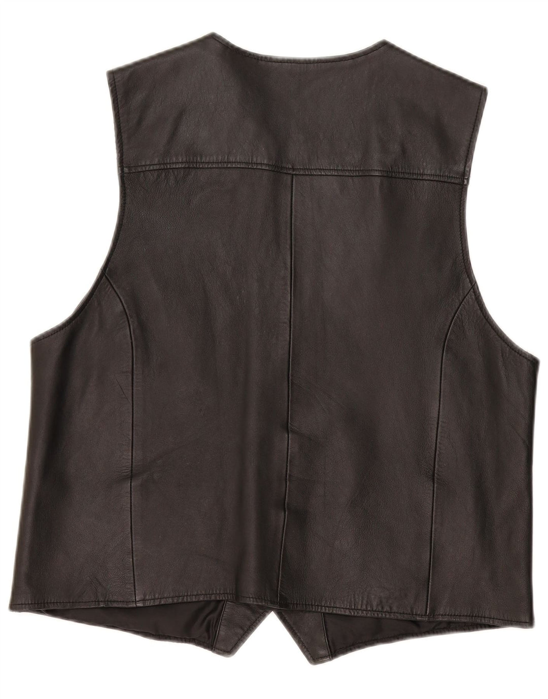 Canda muški kožni prsluk 3XL crna koža