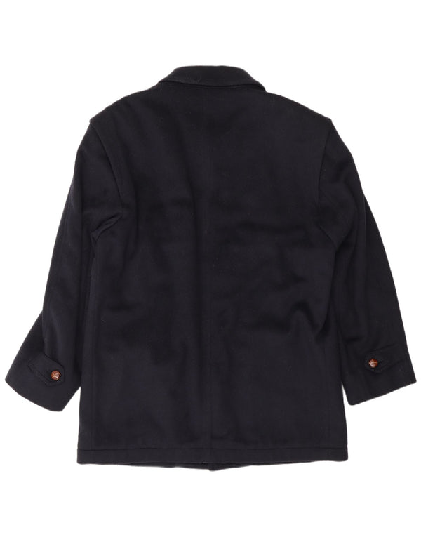 Lebole muški gornji kaput UK 14 velika tamnoplava vuna