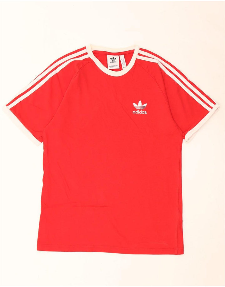 ADIDAS Muška majica kratkih rukava Mala crvena pamuk
