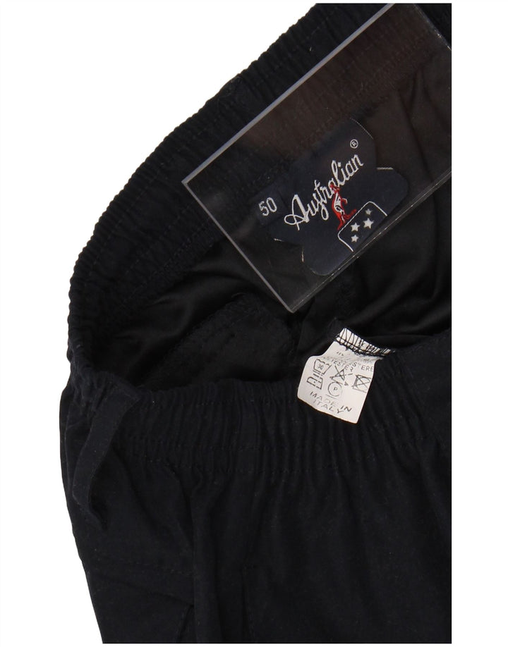 AUSTRALIAN L'ALPINA Muške chino hlače IT 50 Large W30 L30 Mornarsko plave