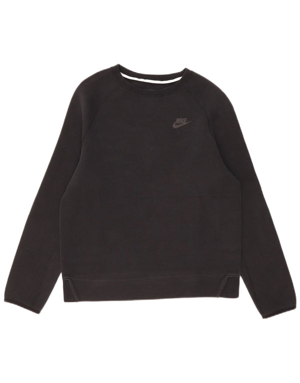 Nike Boys Sweatshirt Džemper 13-14 godina XL crni pamuk