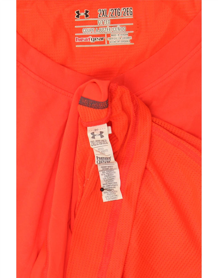 Under Armour muški topli prsluk 2XL narančasti poliester