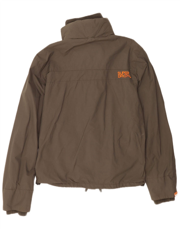 Superdry ženska kišna jakna UK 18 XL kaki najlon