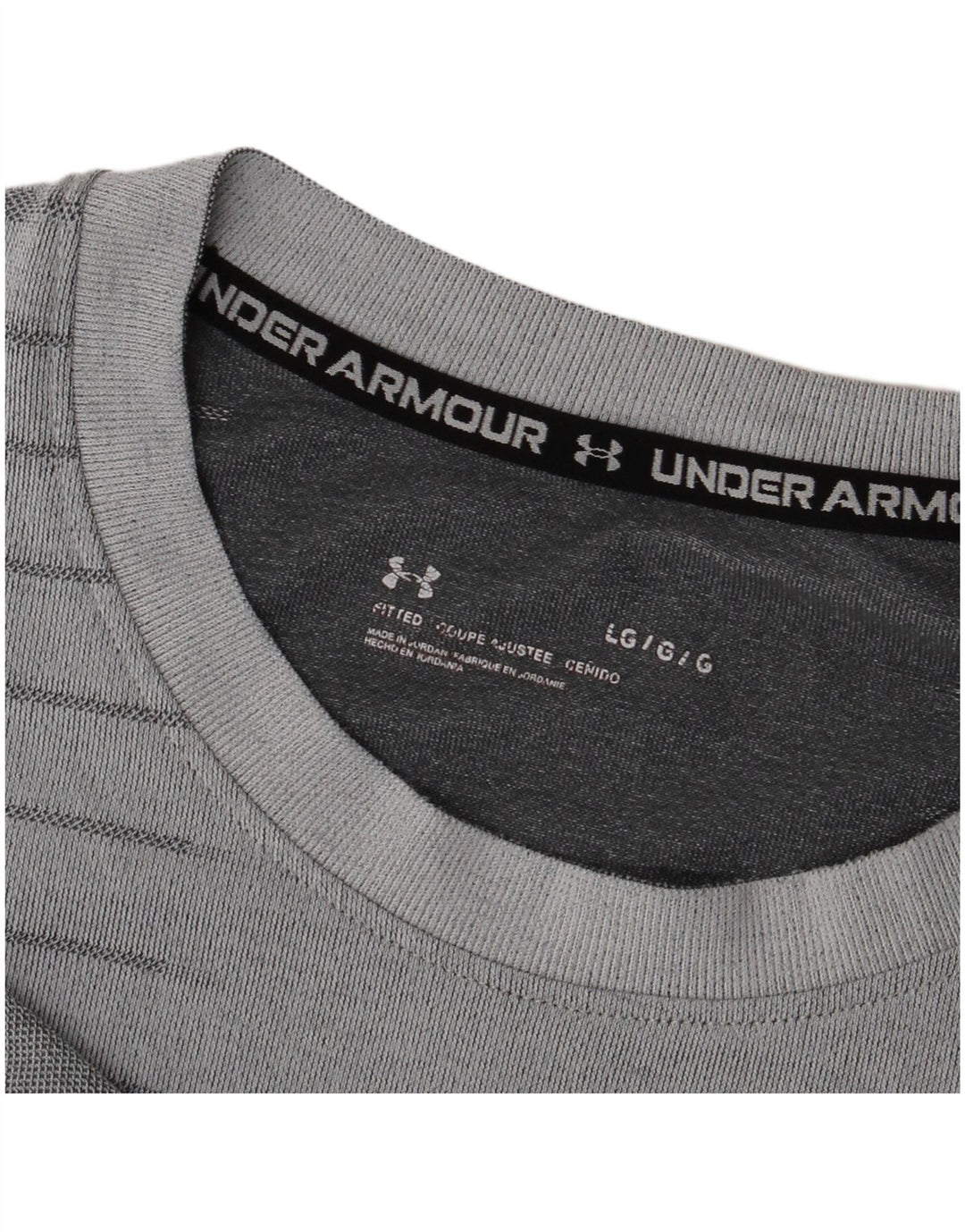 Under Armour muška majica s grafičkim motivima, velike sive pruge