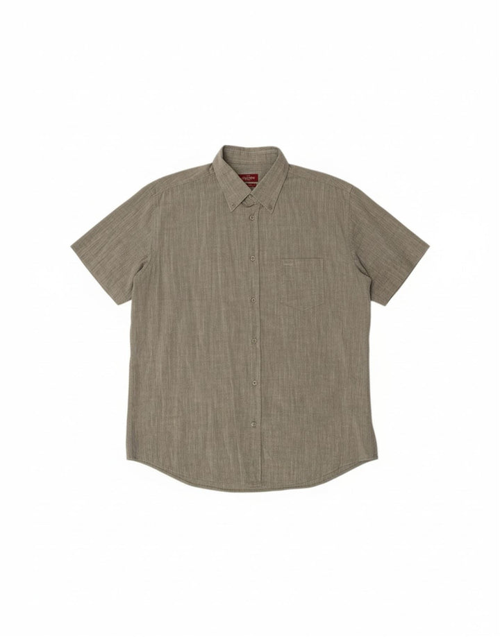 CARRERA Mens Regular Fit Short Sleeve Shirt XL Green