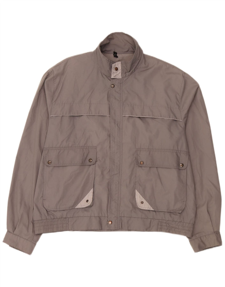 C & A muška bomber jakna IT 58 4XL sivi poliester u boji