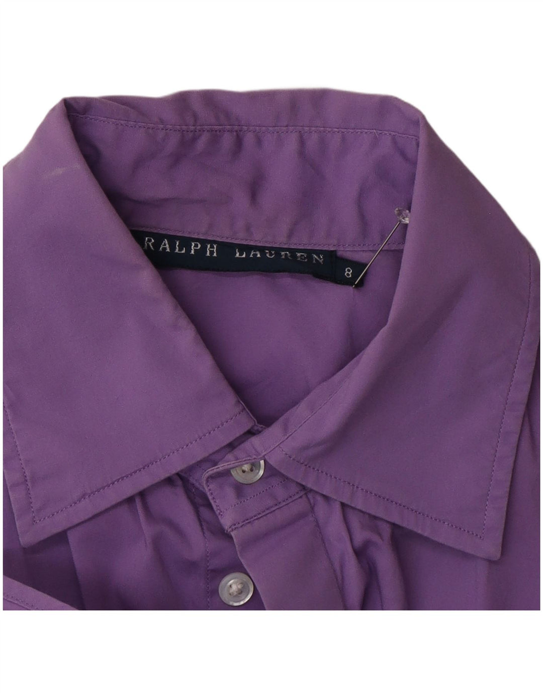 Ženska košulja kratkih rukava Ralph Lauren US 8 srednje ljubičasta