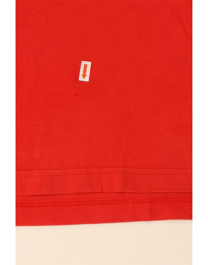 Adidas muška polo majica mala crvena pamuk