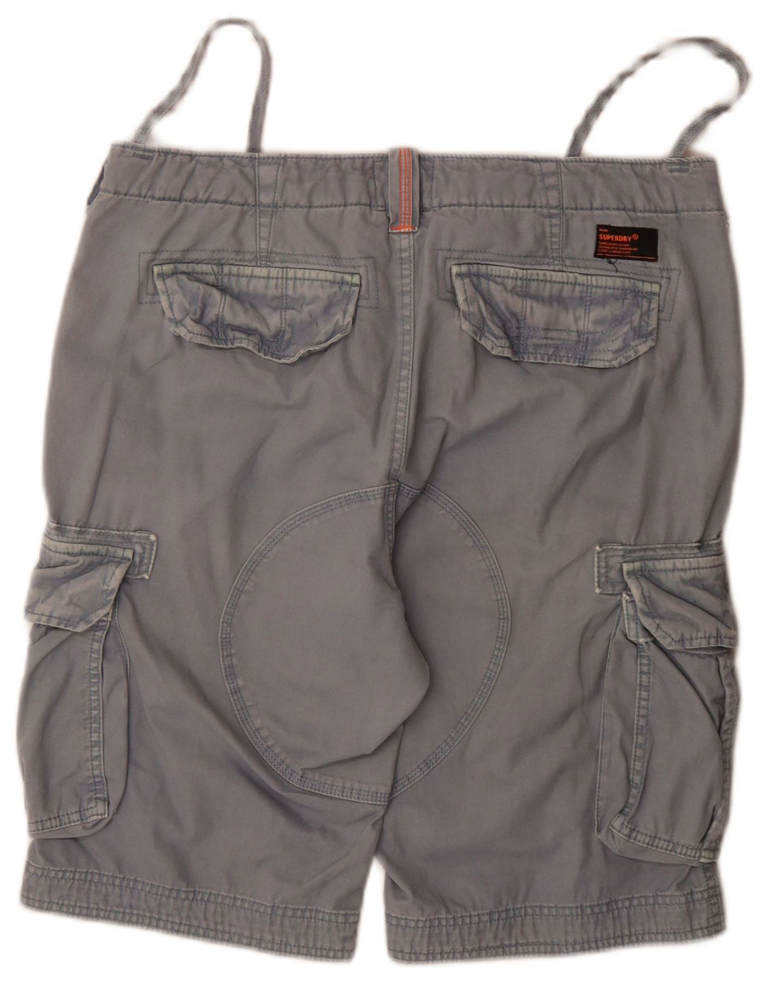 Superdry muške kargo kratke hlače W36 veliki plavi pamuk