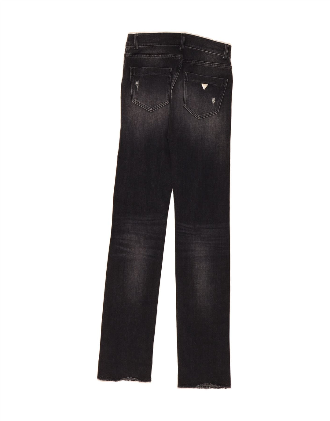 GUESS Womens Straight Jeans W26 L33 Navy Blue Cotton Vintage Guess and Second-Hand Guess from Messina Hembry 