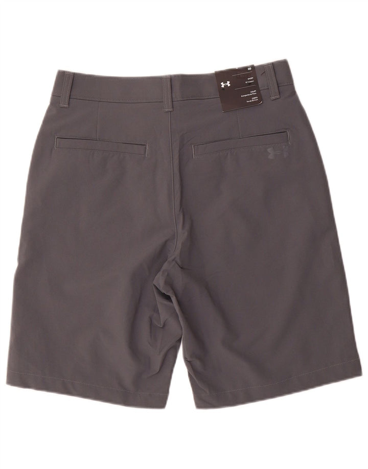 Under Armour muške chino kratke hlače W30 srednje sivi poliester