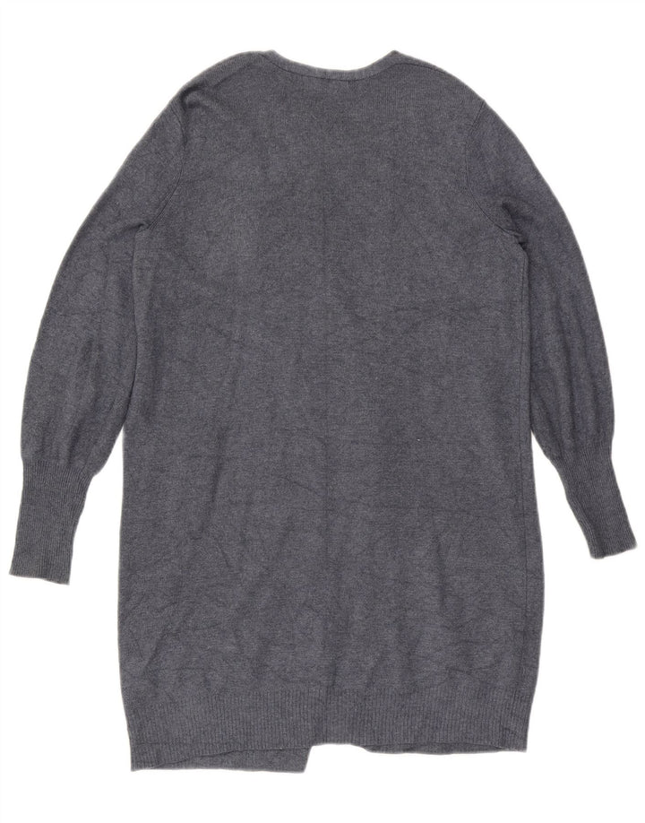 Marks & Spencer ženski otvoreni kardigan pulover UK 10 Small Gray