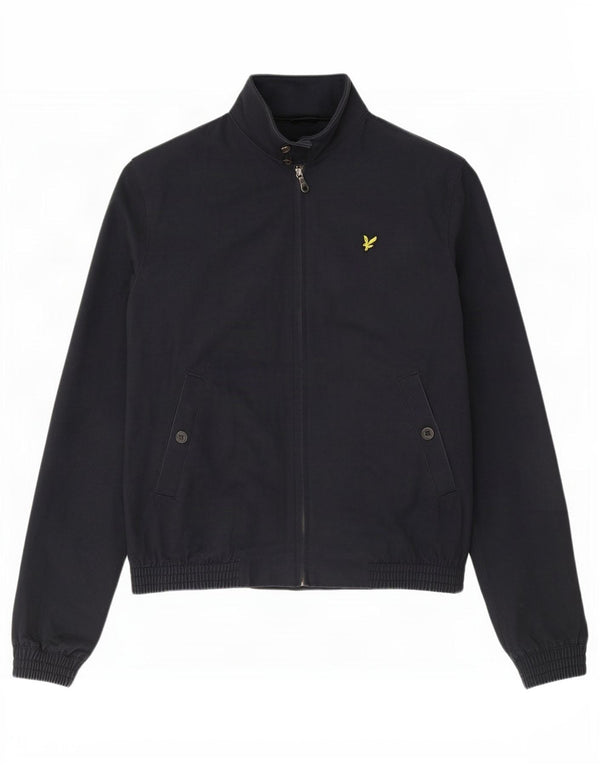 Lyle & Scott muška bomber jakna UK 40 Large tamnoplavi pamuk