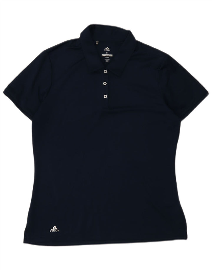 Adidas ženska polo majica za golf UK 14 Medium tamnoplavi poliester