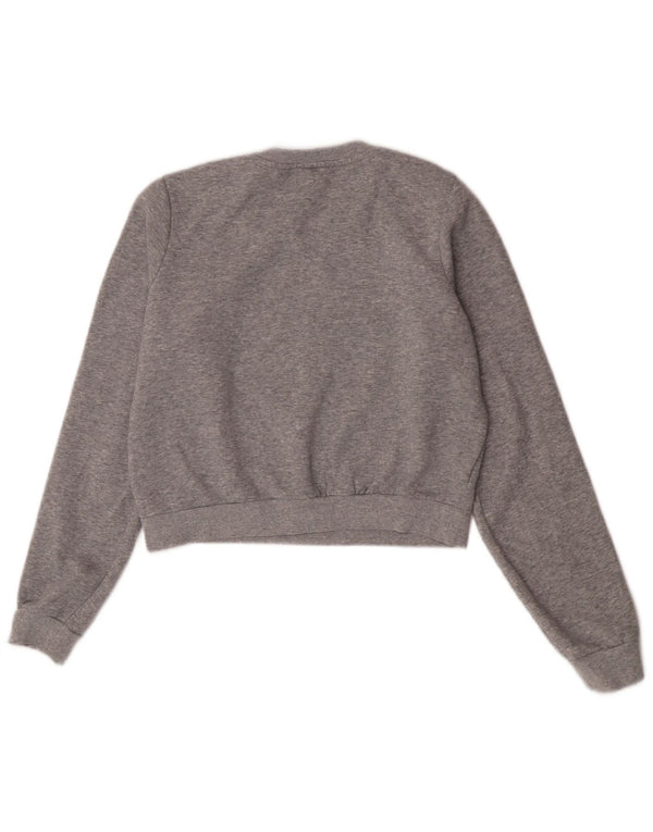 Guess Ženska kratkotrajna majica s grafičkim motivima UK 14 srednje sive boje