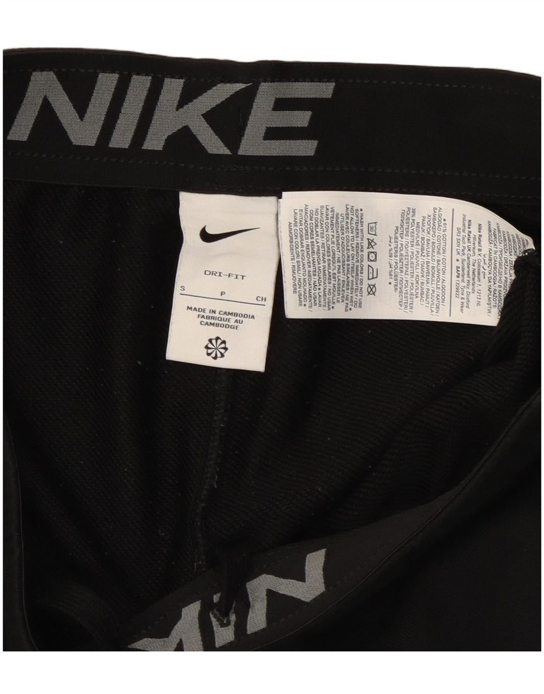 NIKE Muške Dri Fit Trenirke Hlače Joggers Male crne pamučne