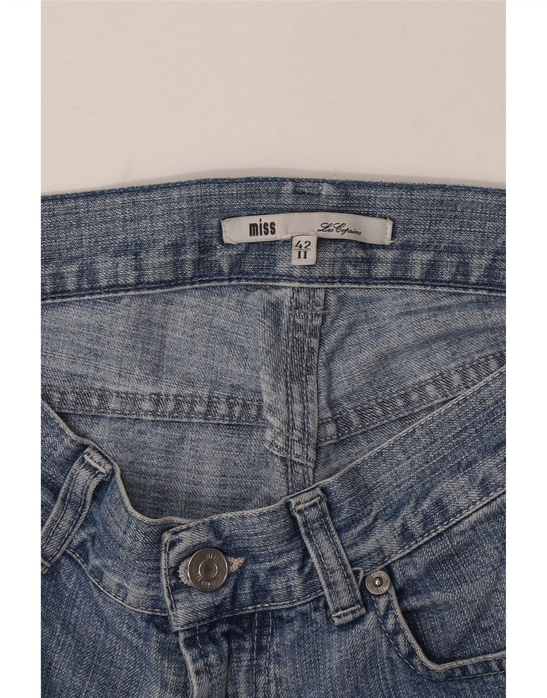 LES COPAINS Ženske Miss Bootcut traperice IT 42 Srednje W32 L32 Plavi pamuk