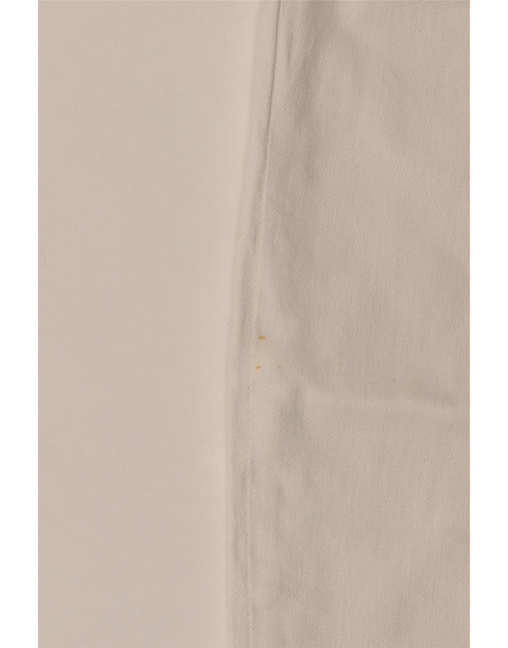 Levi's ženske Mom skraćene traperice W24 L24 od bijelog pamuka