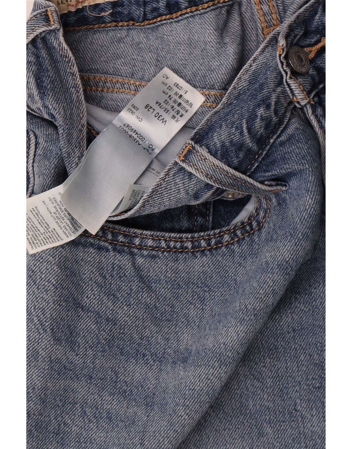 Levi's ženske sužene traperice W30 L28 plavi pamuk