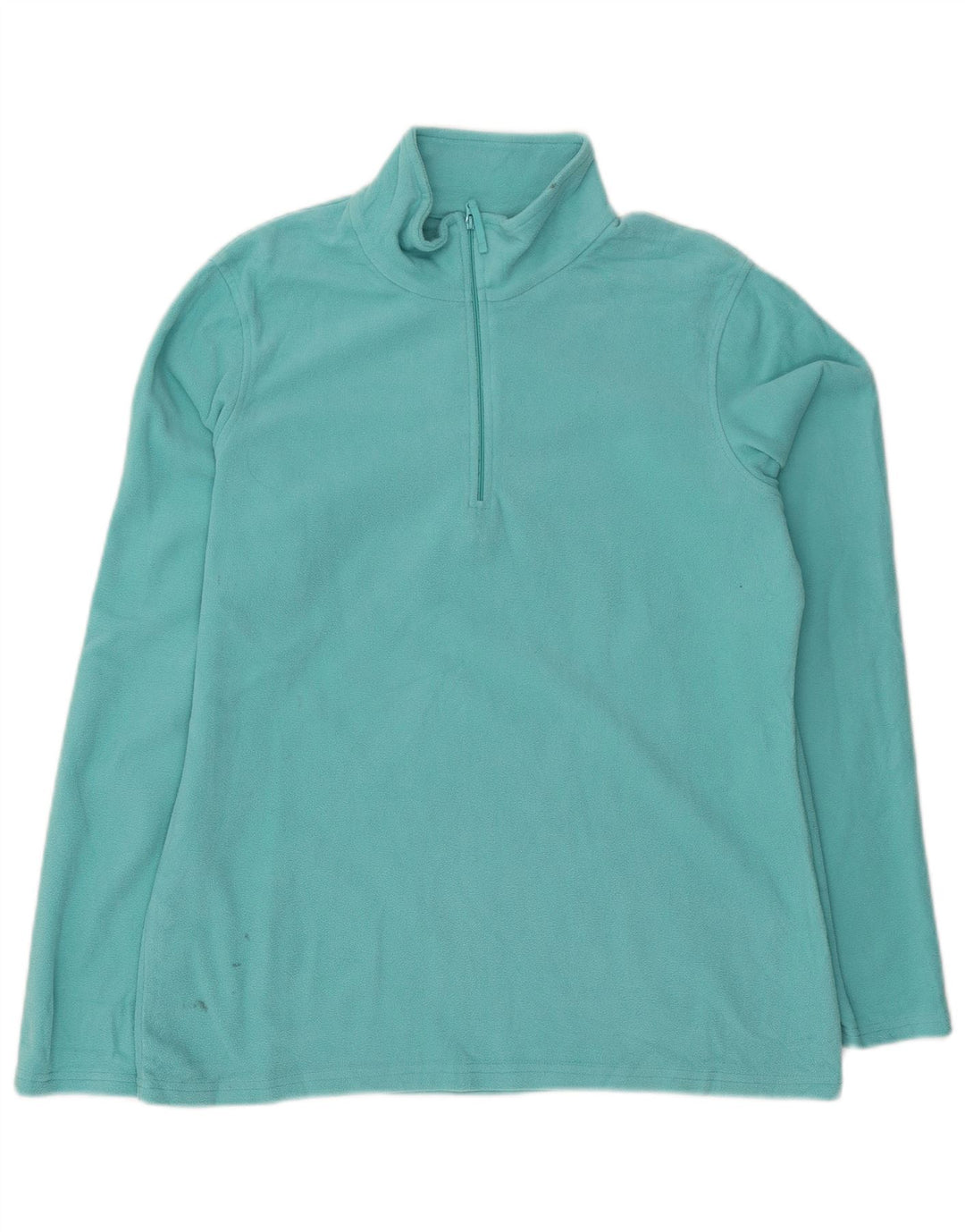 Mountain Warehouse Ženski džemper od flisa s patentnim izrezom UK 16 Veliki plavi poliester