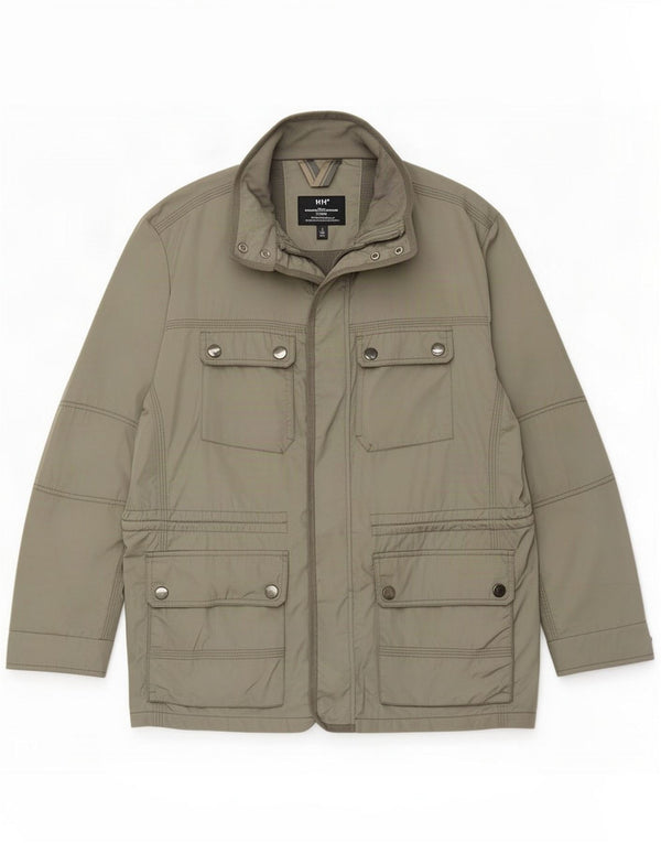Marks & Spencer Mens Autograph Utility Jacket UK 42 XL kaki poliester