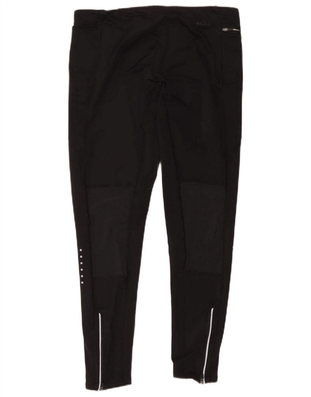 Nike Ženske Dri Fit Leggings UK 16 Veliki crni poliester