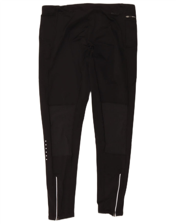 Nike Ženske Dri Fit Leggings UK 16 Veliki crni poliester