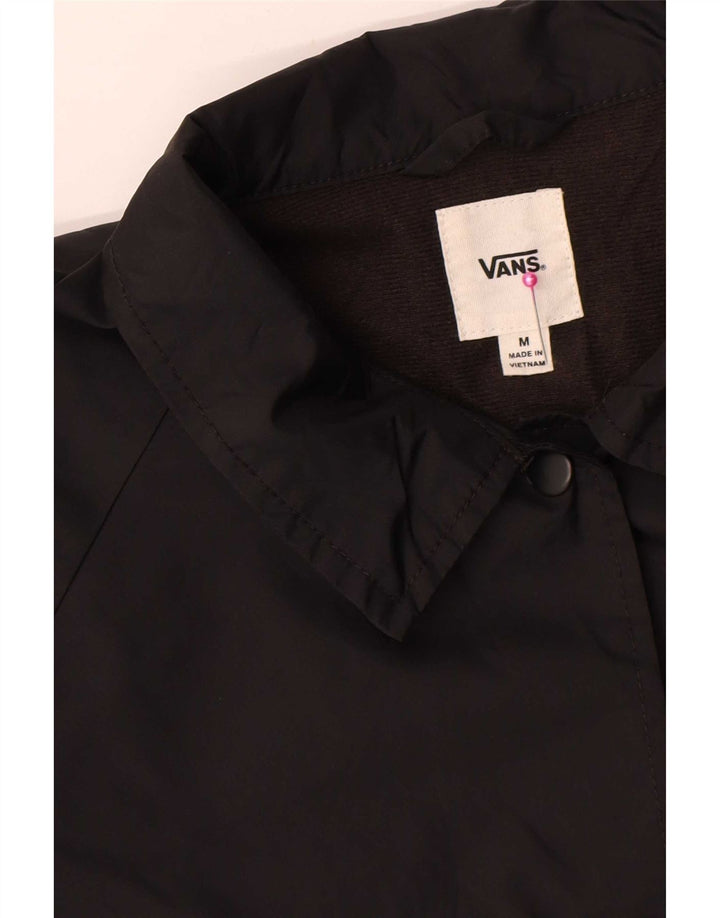 Vans ženska kišna jakna s grafičkim motivima UK 14 srednji crni poliester