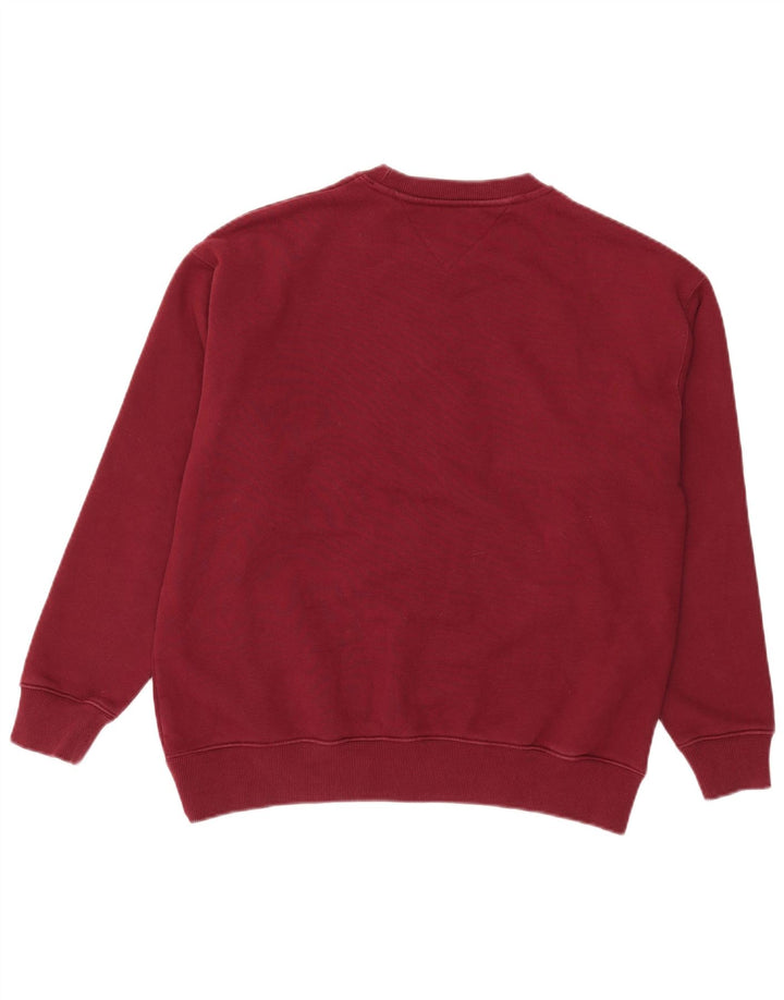 Tommy Hilfiger muška trenirka s grafičkim motivima Srednji bordo pamuk
