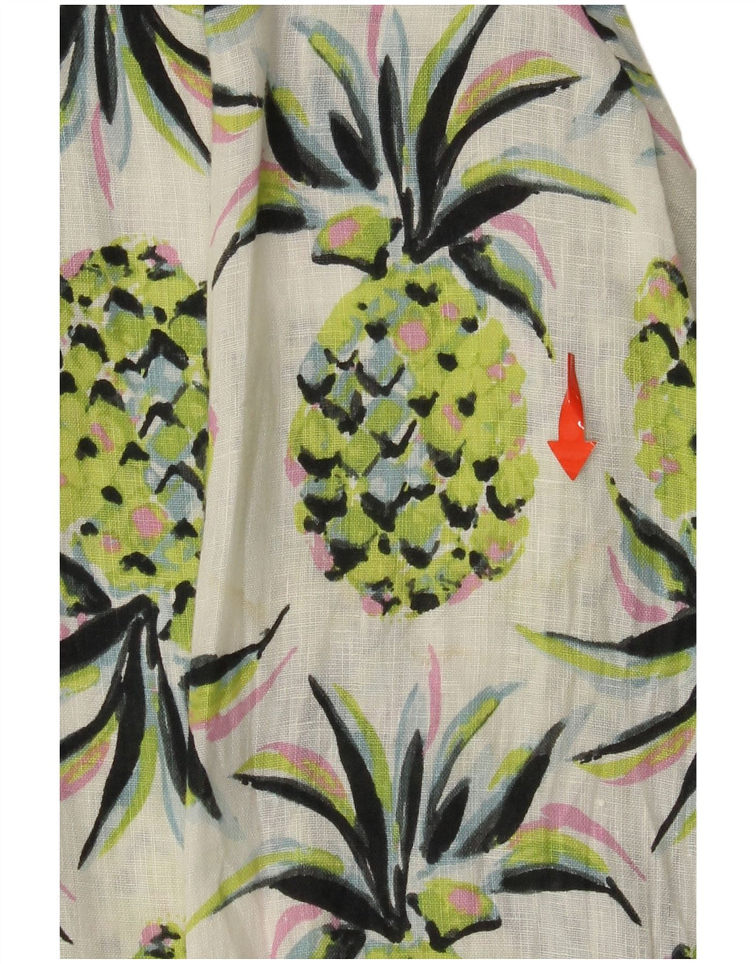 BODEN Ženska prevelika majica s dugačkim apstraktnim uzorkom UK 8 Mala zelena