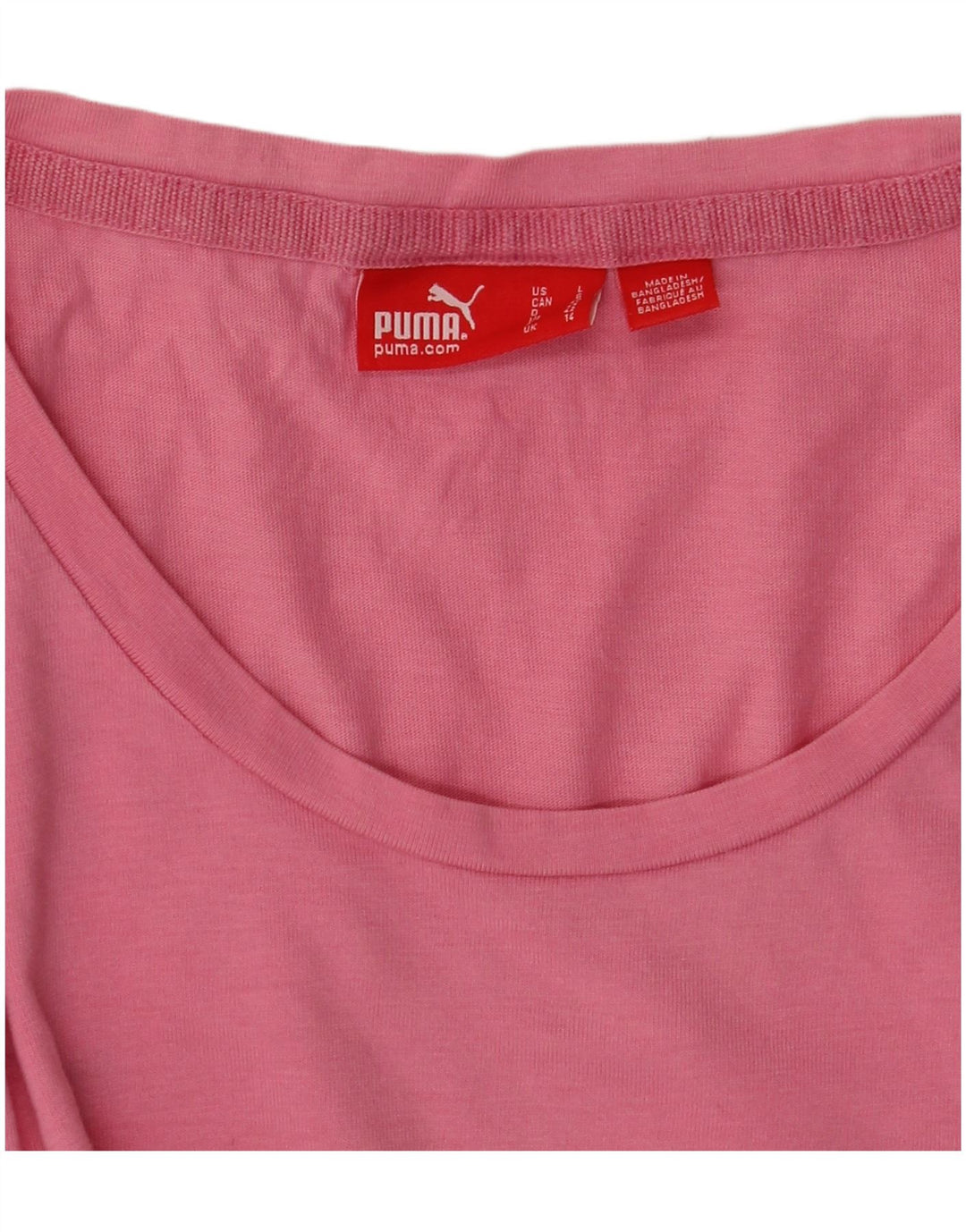 Puma ženska majica kratkih rukava s grafičkim motivima UK 14 srednje ružičasta