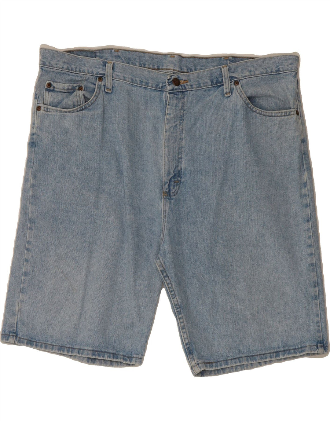 WRANGLER Mens Denim Shorts W44 2XL Blue Vintage Wrangler and Second-Hand Wrangler from Messina Hembry 