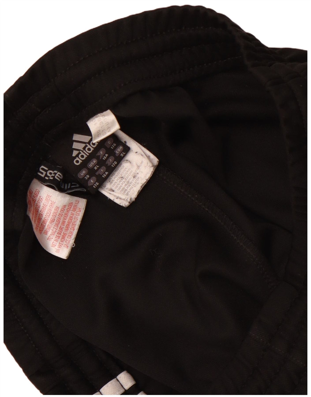 Adidas Hlače za trenirku Clima 365 za dječake 15-16 godina crne poliesterske