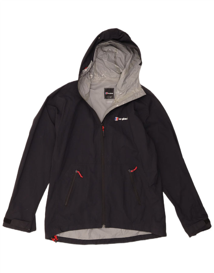 Berghaus muška vjetrovka s kapuljačom UK 38 srednji crni poliamid