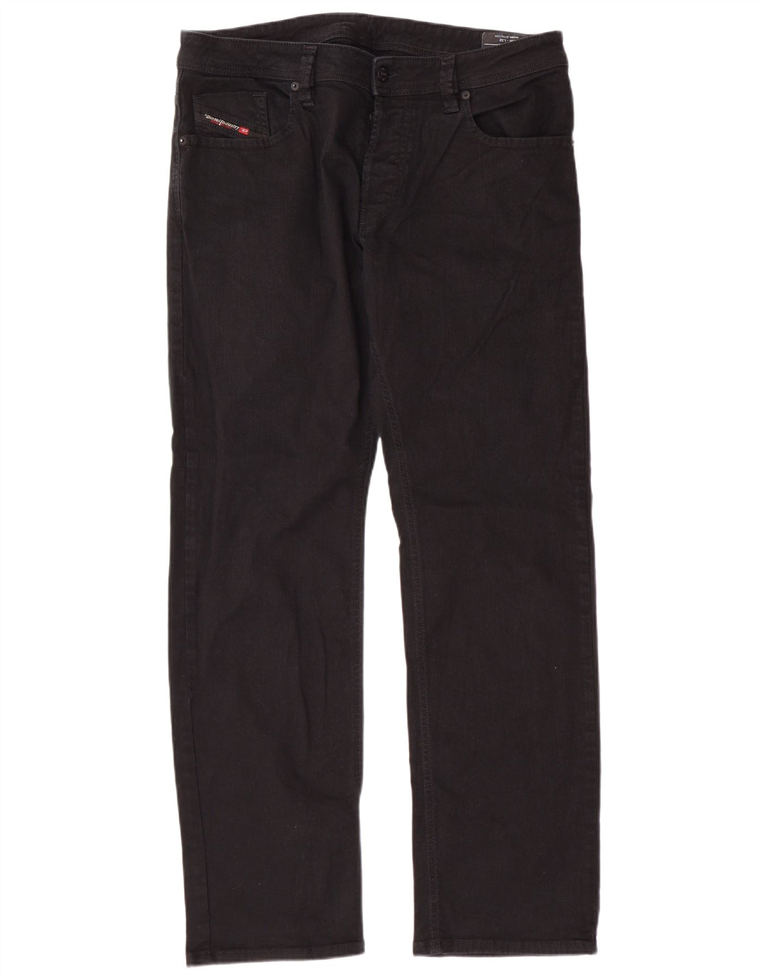 DIESEL Muške ravne traperice Larkee W36 L32 crni pamuk