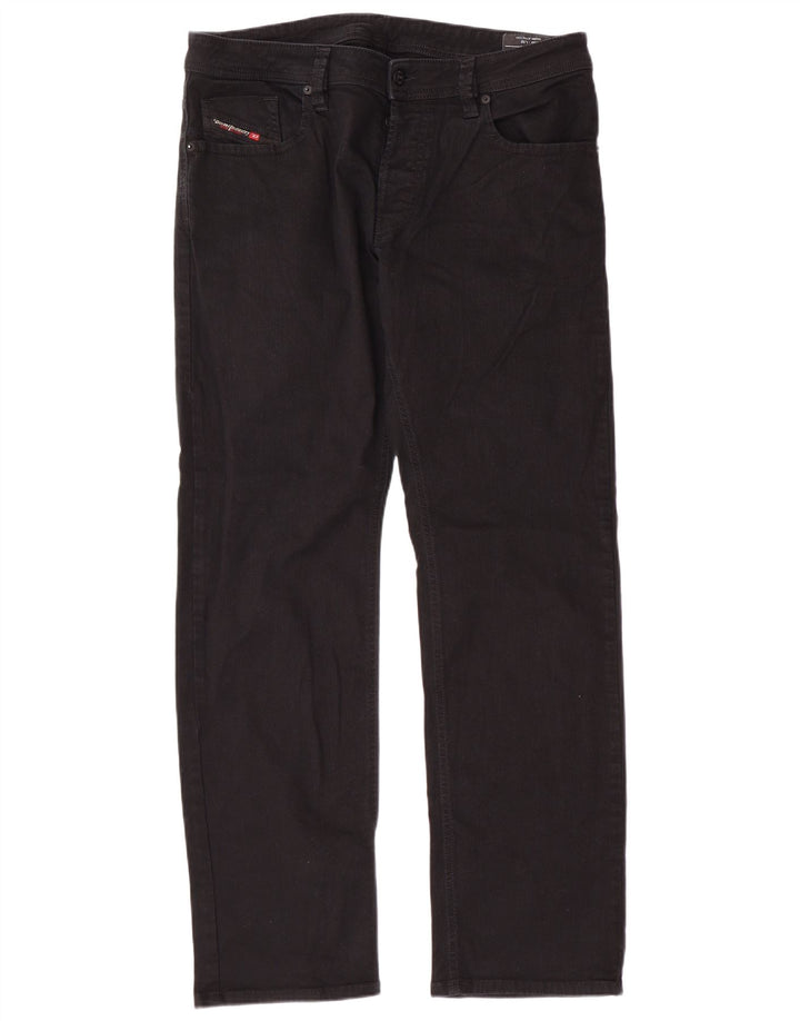 DIESEL Muške ravne traperice Larkee W36 L32 crni pamuk