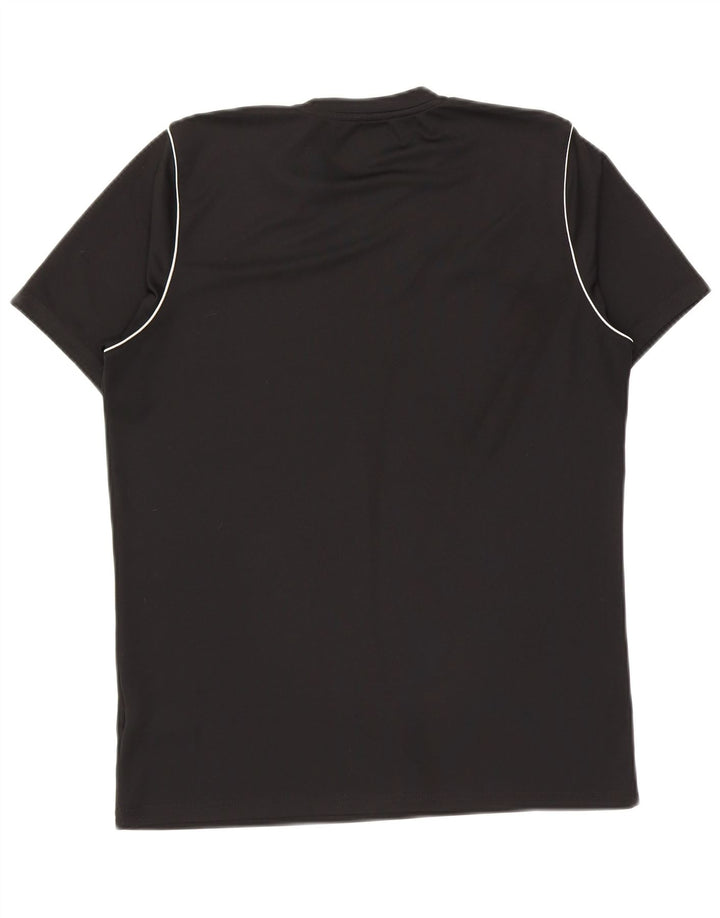Nike Dri Fit Slim Fit majica kratkih rukava, veliki crni poliester