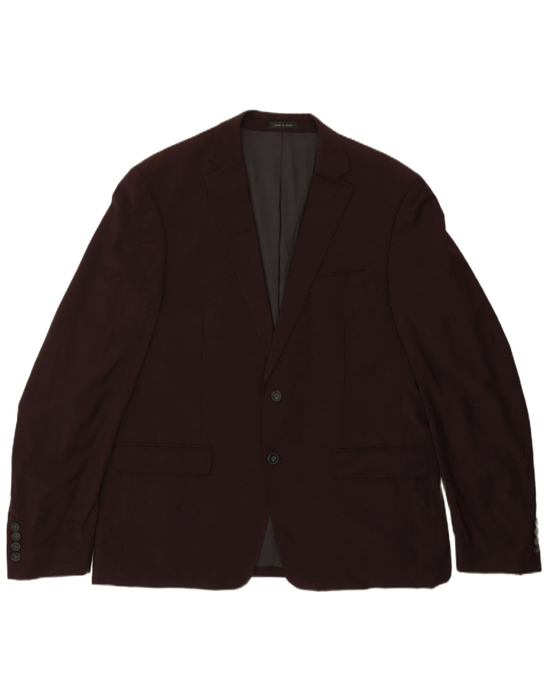 Calvin Klein muška jakna s 2 gumba Regular Fit UK 44 2XL Bordo