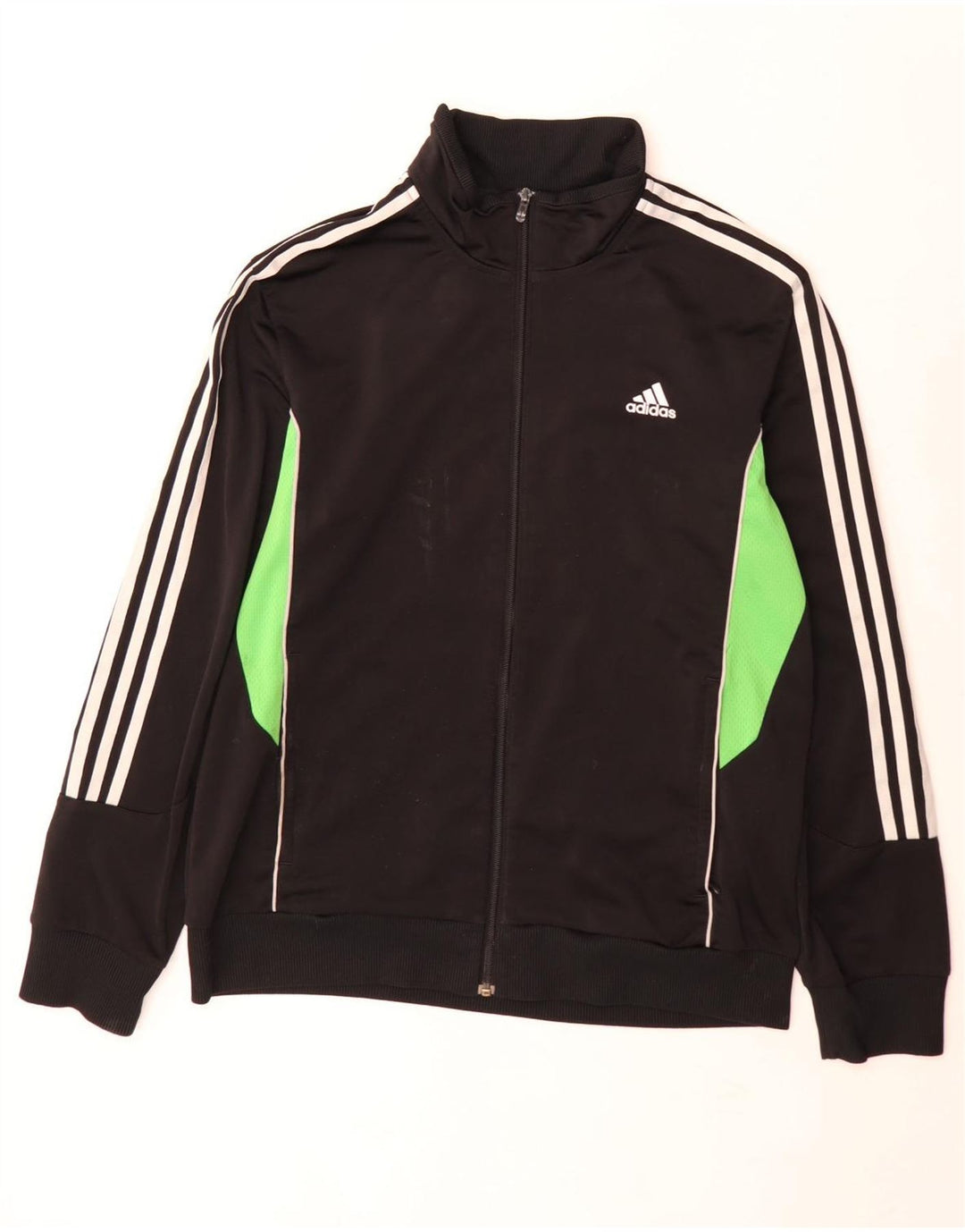 Adidas muška trenirka gornja jakna UK 42/44 veliki crni poliester u boji